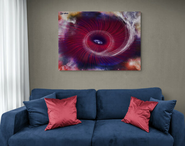 Tableau 106 x 76 cm - Vortex "Le Passage" – Image 4